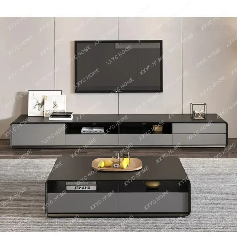 XX Wood Living Room  Table Mobile Modern Retro Shelf Storage Universal Tv Stands Drawers Suporte Para Tv Chinese Style Furniture