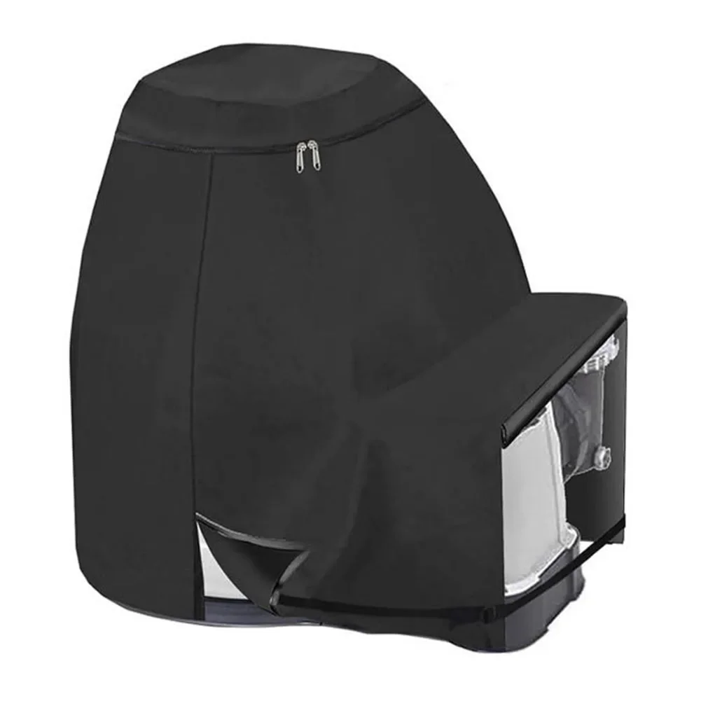 Waterproof Sand Filter Pump Cover Features Upgraded Zipper Design and Padded Handles for Convenient Usage and Protection