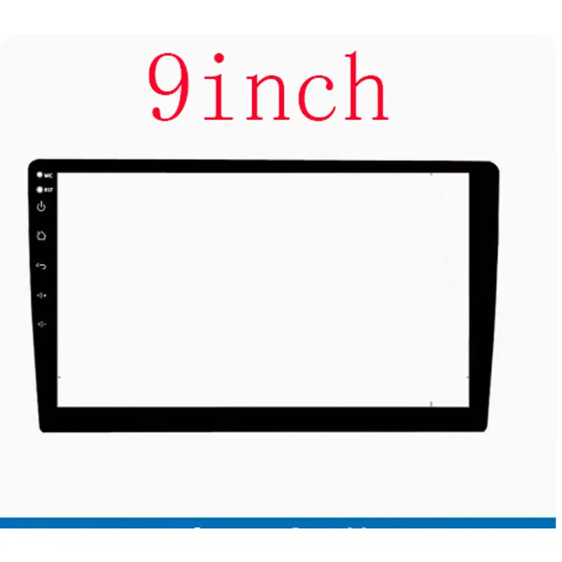 

Защитная пленка из закаленного стекла для 9 дюймов 229*129*217 мм Автомагнитола Стерео DVD GPS сенсорный полный ЖК-экран авто аксессуары для интерьера