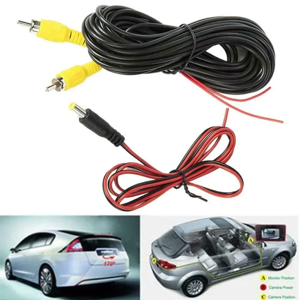 

VERYUS Car Video RCA Extension Cable For Rear View Backup Camera & Detection Wire Car Video Cable Wholesale