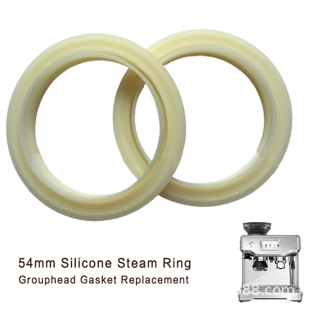 2PCS Silicone Brew Head Seal Gasket 54mm O-Ring For 870/878/880/860 For Sage 500/810/870/875 Coffee Maker Machine Parts
