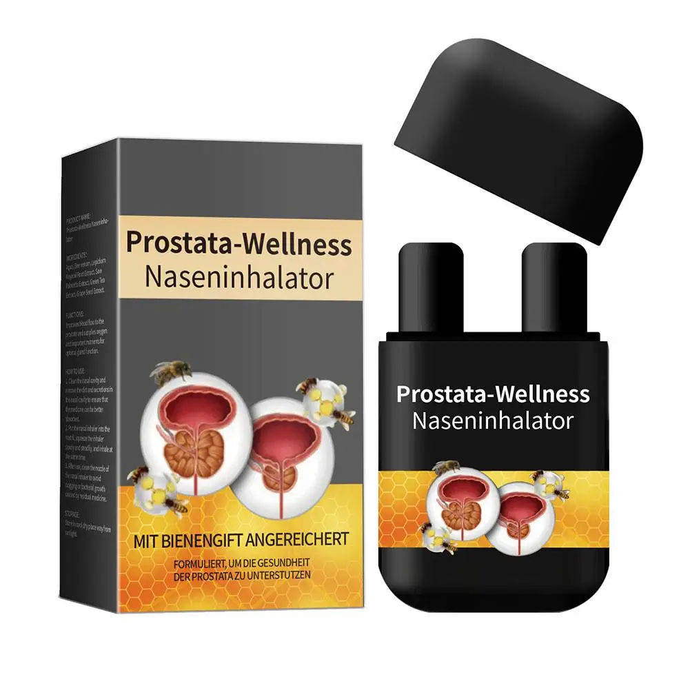 Inhalateur nasal pour le bien-être de la prostate pour hommes, spray nasal, produits de soins de santé, 3 pièces