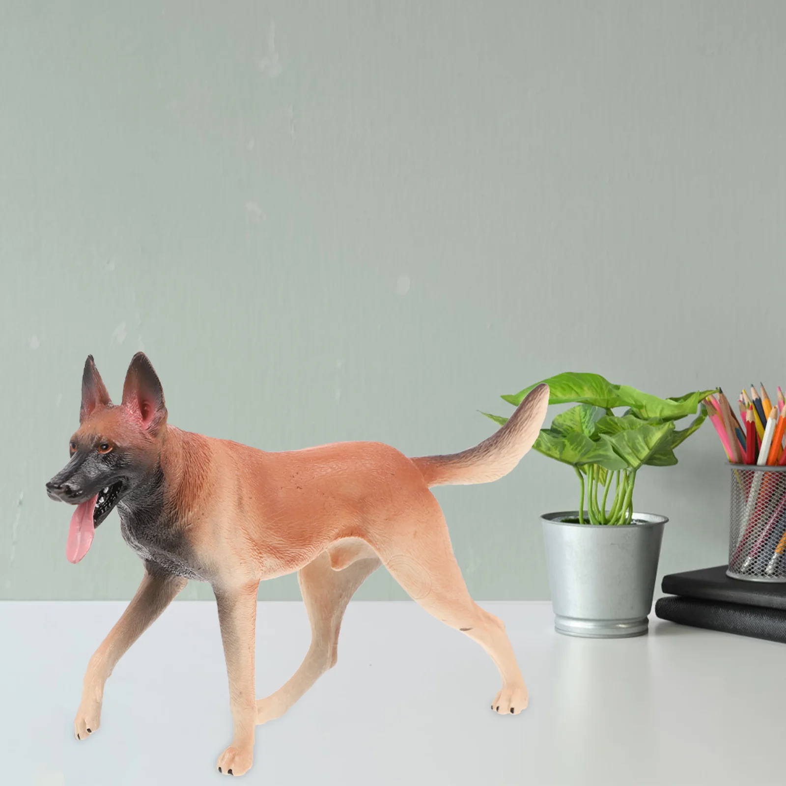 Mini Kind Kinderspeelgoed Realistische Honden Figuren Plastic Puppy Beeldjes Desktop Decor