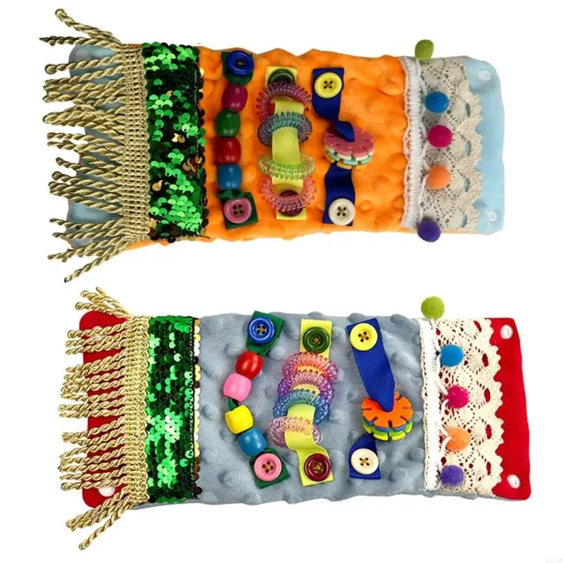 

U2JD Dementia активность сенсорная подушка Arm Fidgets запястья Сенсорная игрушка Сенсорные маты Сенсорный инструмент для с