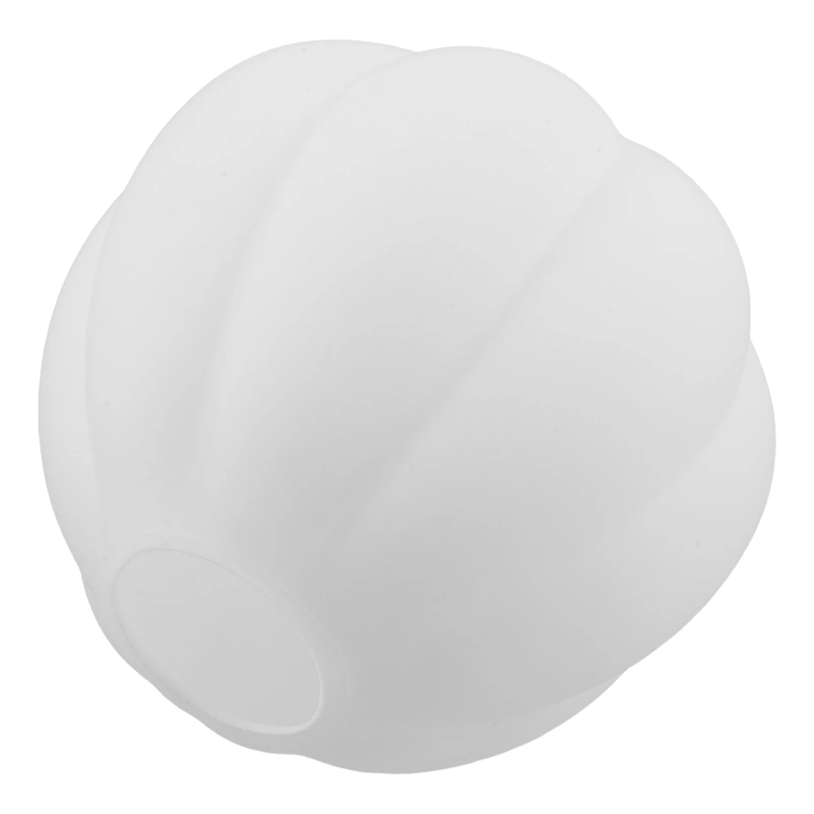

Glass Pumpkin Lampshade Replacement Farmhouse Style Milk Glass Shade for Living Room Bedroom Pendant Light Fixture Cover