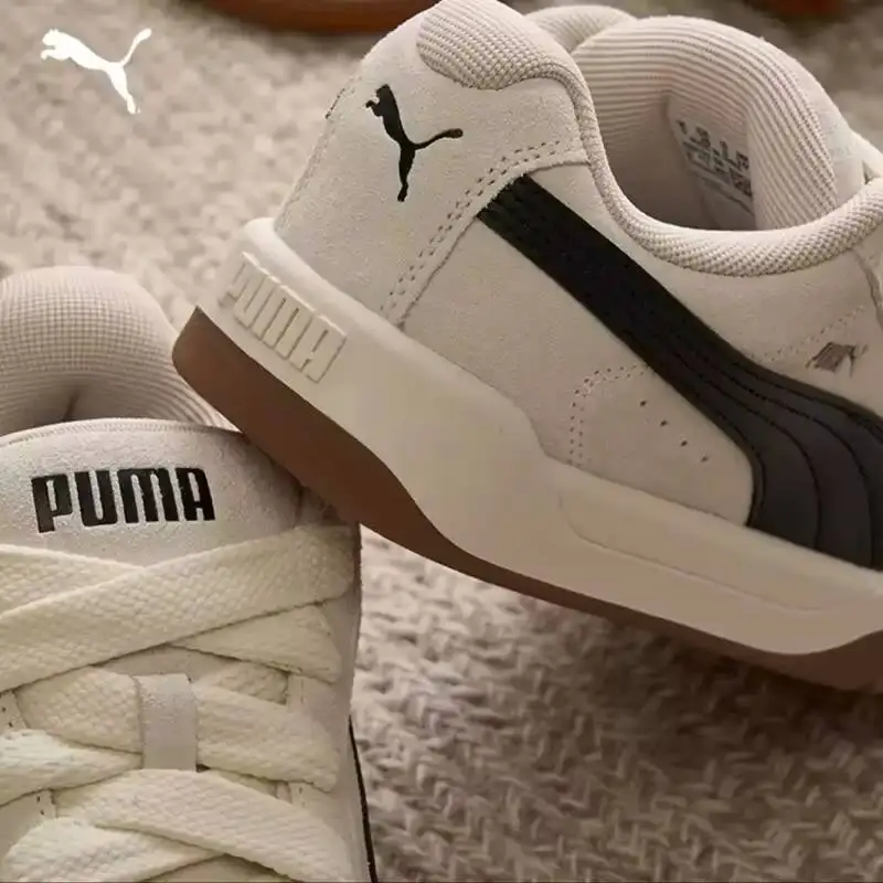 PUMA Men's and Women's Summer Thick-soled Casual Lace-up Shoes for Couples - Comfortable, Breathable and Durable 400707-08 sport