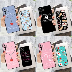 Nurse Medical Medicine Health Heart Case For Samsung Galaxy A55 A35 A25 A15 A53 A33 A13 A51 A71 A12 A32 A52 A14 A34 A54 Cover