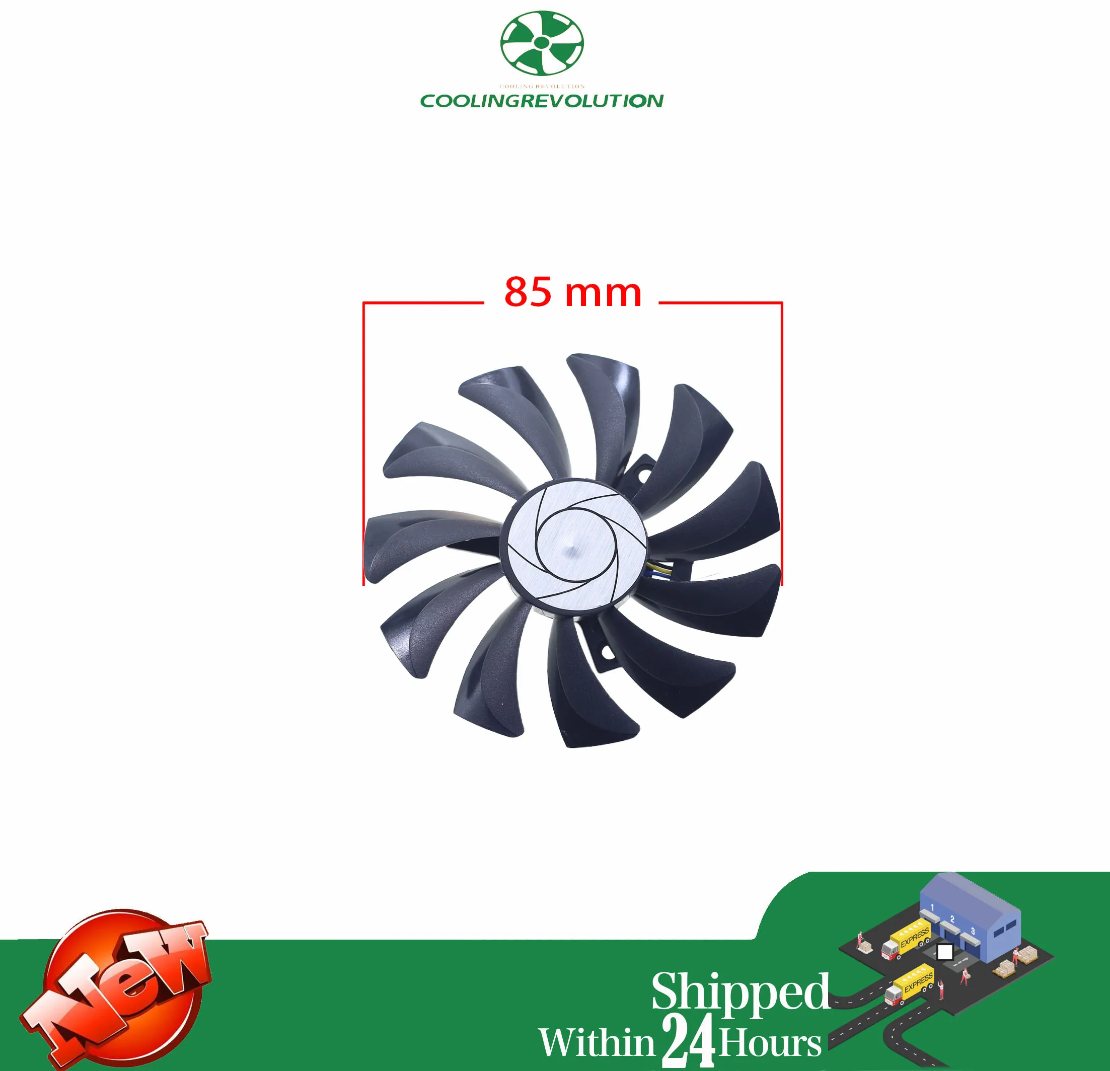 New 85MM HA9010H12F-Z 4Pin Cooler Fan Replacement For MSI GTX 1060 OC 6G GTX 960 P106-100 P106 GTX1060 GTX960 Graphics Card Fan