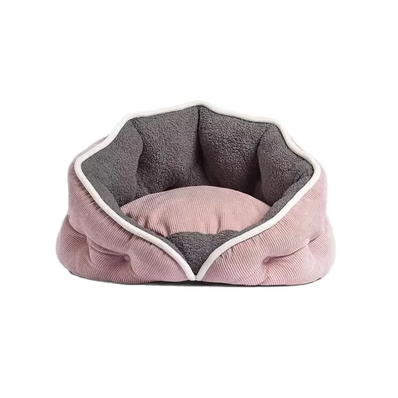 

Cat nest warm in winter sea shell-shaped nest sofa universal in all seasons cute cat pet bed