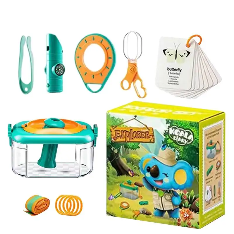 

Kids Observation Kit Nature Exploration Children Outdoor Games Beetle Catcher Set for Kids Kids Explorer Catching Kit Beetle