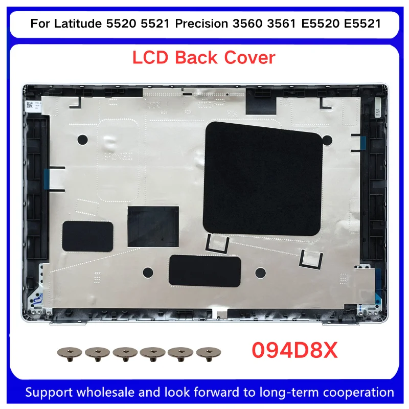 New For Kailxuling  Latitude 5520 5521 Precision 3560 3561 E5520 E5521 LCD Back Cover 094D8X 94D8X 0FWJNY Bezel 09MDK8 Palmrest