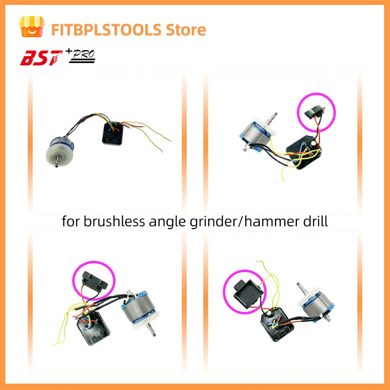 5025 Assembly Brushless Motor Electric Accessories For Angle Grinder  Drive Board Sensorless Assembly  Accs Work Efficiently
