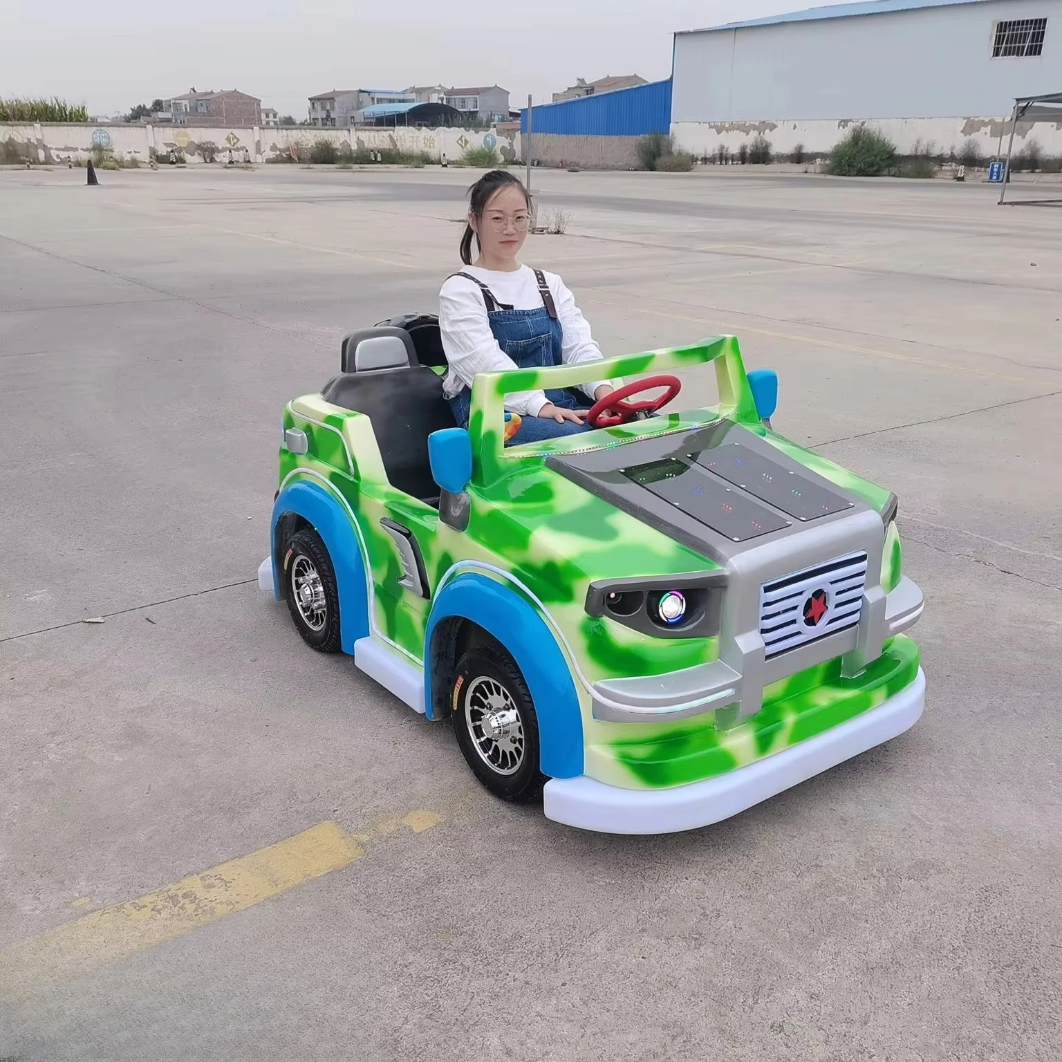 

Direct Factory Sale Educational Indoor Car Kids Games Hot Sales Amusement Theme Park for Kindergarten Garden Made Fiberglass