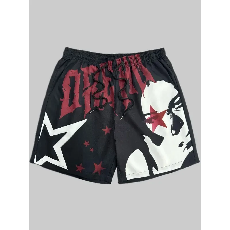 

Мужские летние модные шорты с принтом — идеально подходят для повседневного уличного стиля, с завязками на талии, для летних прогулок и пляжных вечеринок.