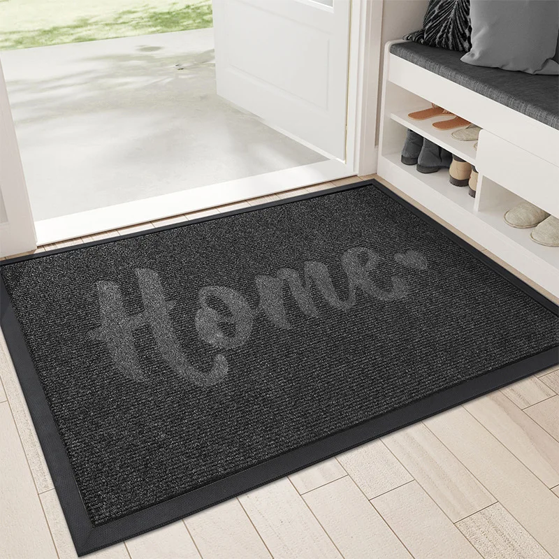 Nordic Door Mat Entrance Outdoor Non Slip Indoor Heavy Duty for Home Hotel Commercial Entryway Rug Washable Welcome Doormat