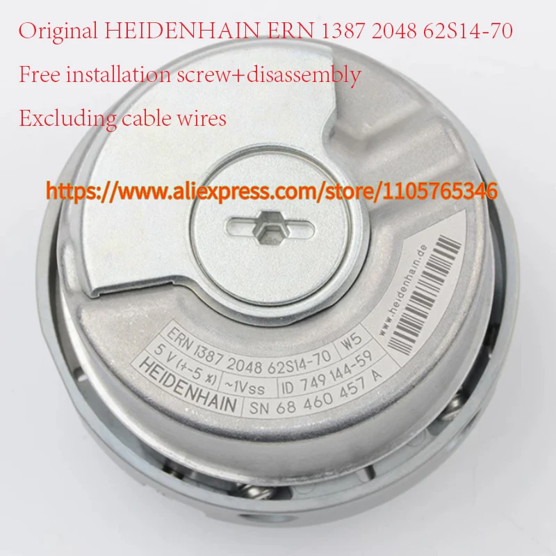 1pcs-original-ern-1387-2048-62s14-70-heidenhain-ern1387-rotary-encoder-elevator-synchronous-host