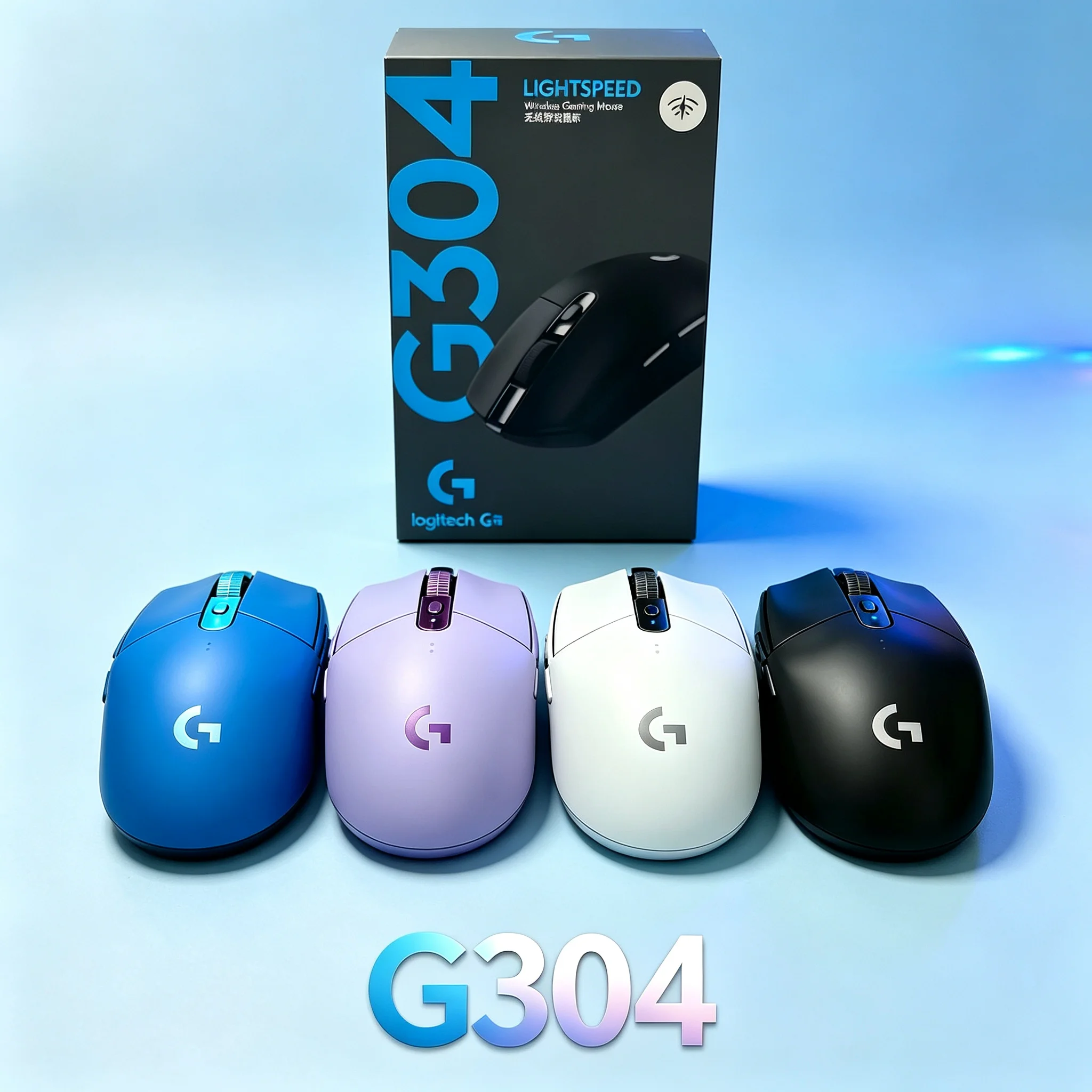 Logitech G304 Original Wireless Gaming Mouse Nano USB Receiver Plug‑and‑go For Desktop Laptop Use