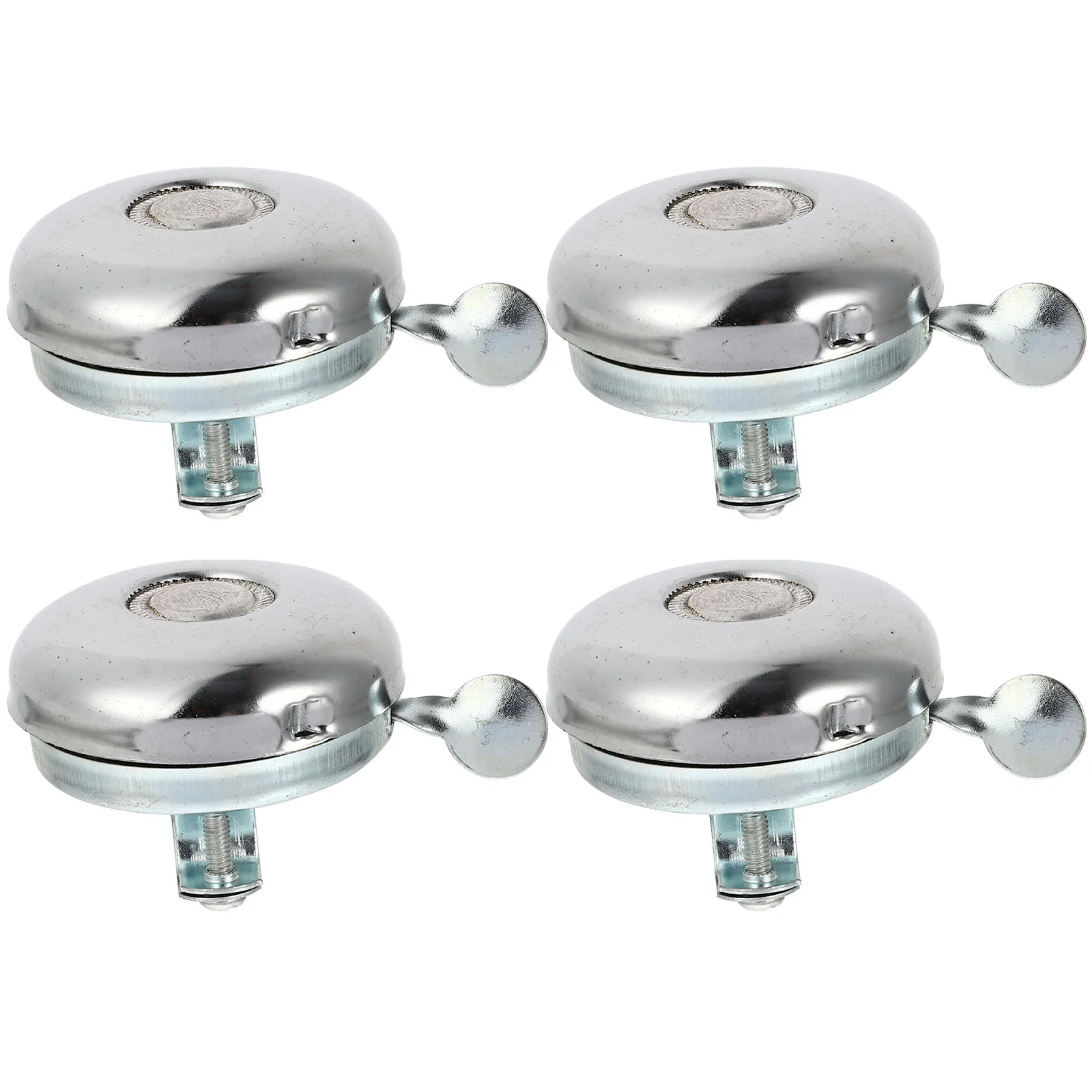 

4pcs Retro Bike Bells Bicycle Vintage Handlebar Horns Loud Clear Sound Durable for Mountain Cycles No Tools Needed