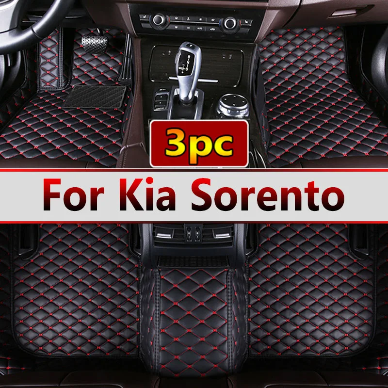 Car Floor Mats For Kia Sorento（Five Seats）2009 2010 2011 2012 Customauto Foot Pads Automobile Carpet Cover interior accessories