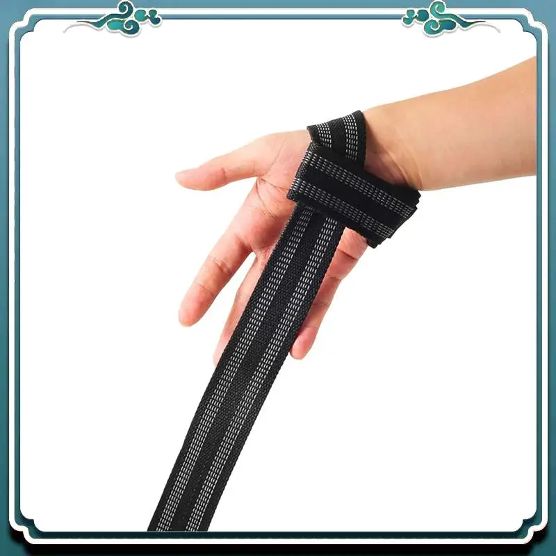 

Reliable 1Pair Wrist Wraps Anti-Slip Fitness Wrist Support Gym Strength Training Deadlifts Straps Pull Up Weightlifting Hand Ban