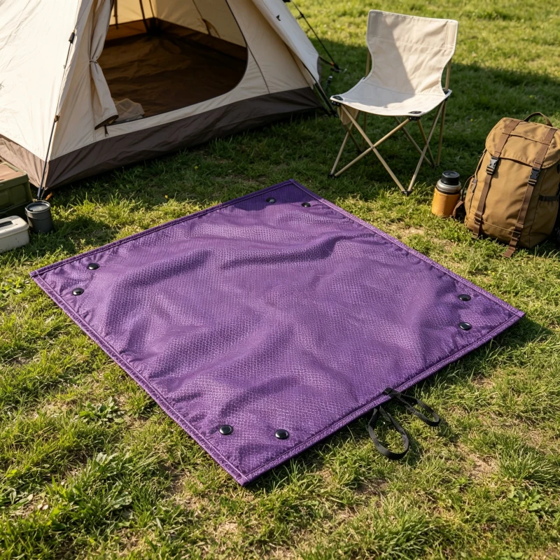 1 Stück tragbare Picknickmatte für den Außenbereich, ultraleicht, mit Ablage, Aufbewahrung, Camping, Musikfestival, feuchtigkeitsbeständige Matte