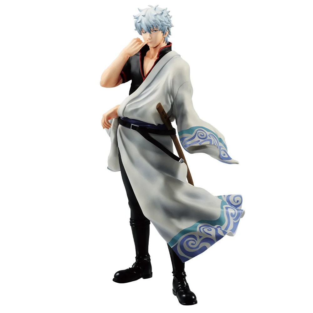 [In Stock] BANPRESTO Ichiban KUJI Sakata Gintoki & Hijikata Toushirou (GINTAMA) Awesome 25 cm Anime Figure Model Ornament Toys