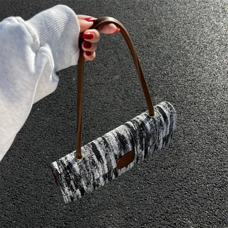 JIAERDI Vintage Tie-dye Underarm Bags Women 2023 Cool Girls Elegant Shoulder Bag Ladies Harajuku Purse Handbag Luxury Designer