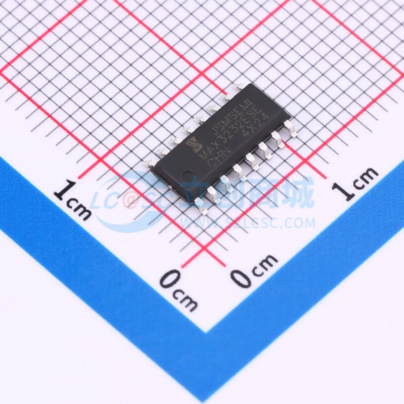 35pcs MAX3232ESE+T-JSM SOP-16 2 500Kbps RS232 Interface IC