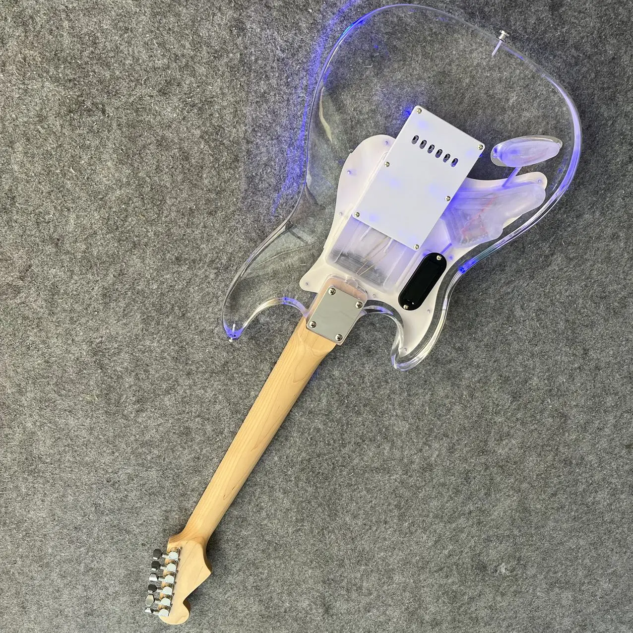 Acrylic electric guitar factory provides fast and free delivery, low price, customizable, and high-end quality,