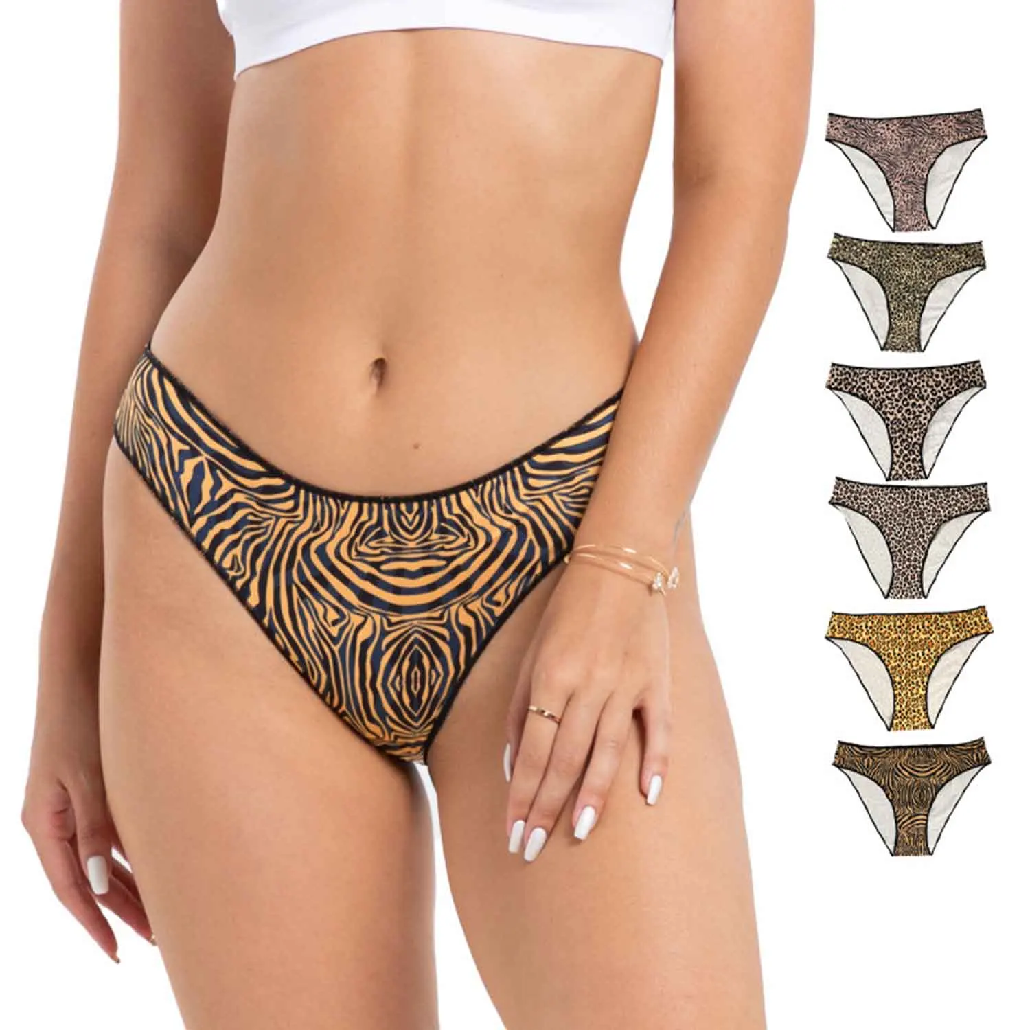 Paquete de 4 ropa interior de algodón para mujer, bragas de Bikini sexis de tiro bajo, calzoncillos sexis transpirables de corte alto para mujer, S-XL