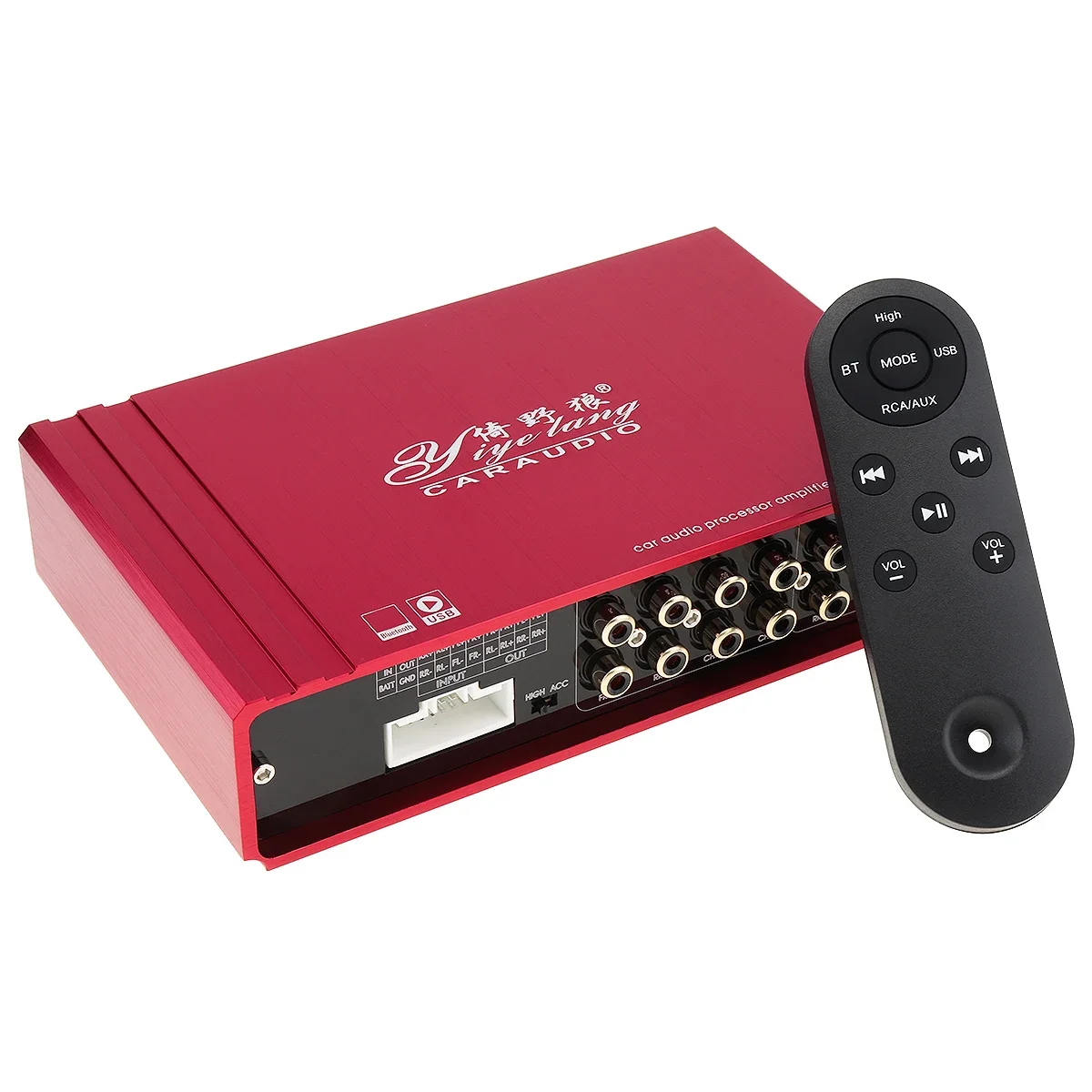 

2 Channel Car Audio System with DSP Amplifier and Equalizer Class AB Made of Aluminium featuring Crossovers Combination