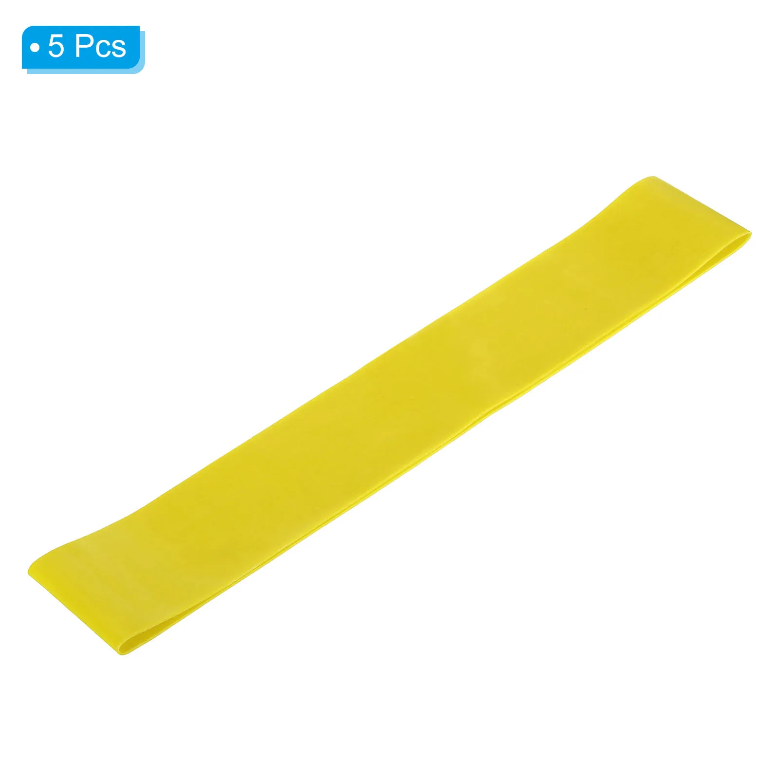 5pcs 5-40LBS Unisex Yoga Resistance Band TPE Elastic Loop for Glute Strengthening Stretching Fitness Exercise Sports Equipment