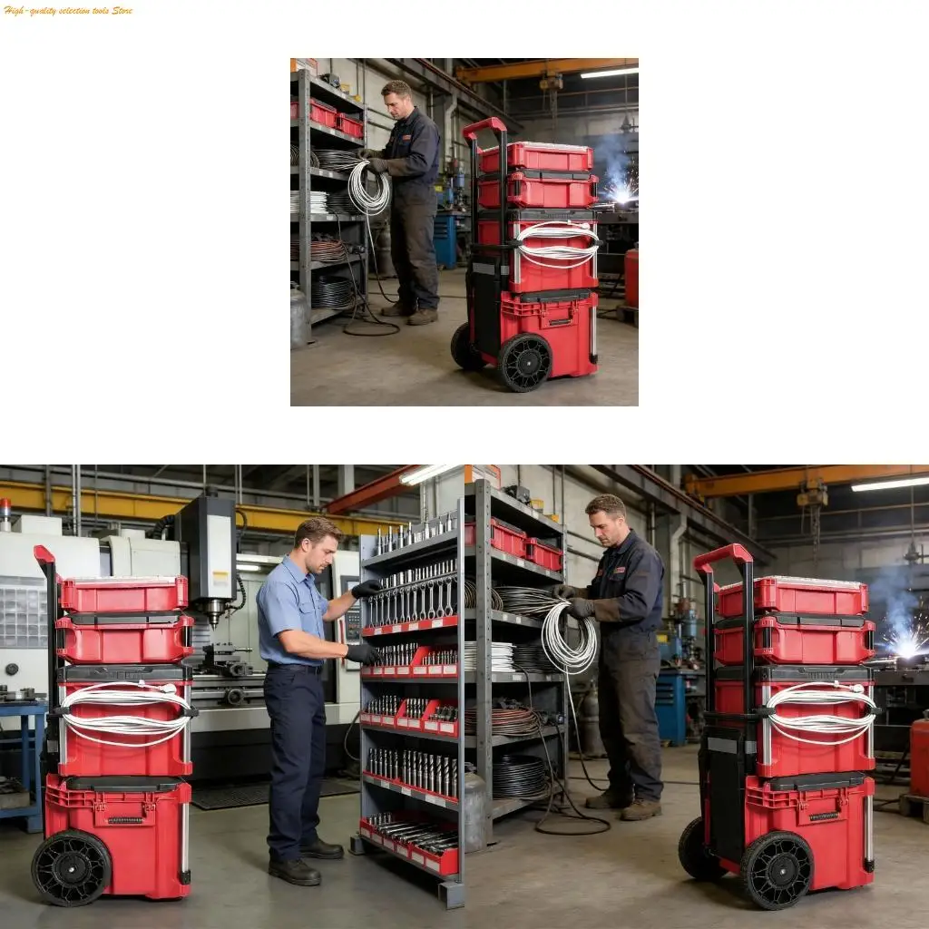 203F Machined Aluminum Cord Solution That Fits Tool Storage Without Removing Side Rails