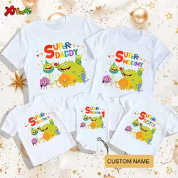Super Simple Songs Birthday Shirt 1st TShirt for Kids Family Matching Outfits Party Custom Name Girl Toddler Baby Familia Shirts