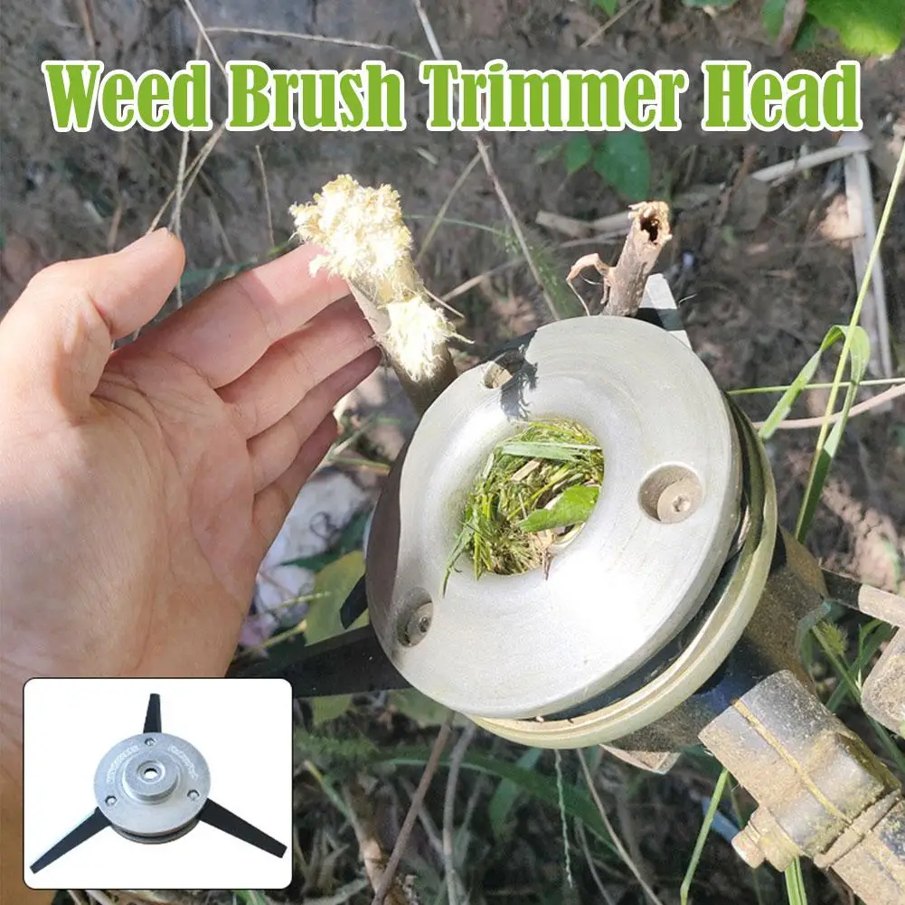 10-inch Aluminum Beater Head Weeding Brush Trimmer Head Replacement Brush Accessories Universal Garden Power Tool Accessories