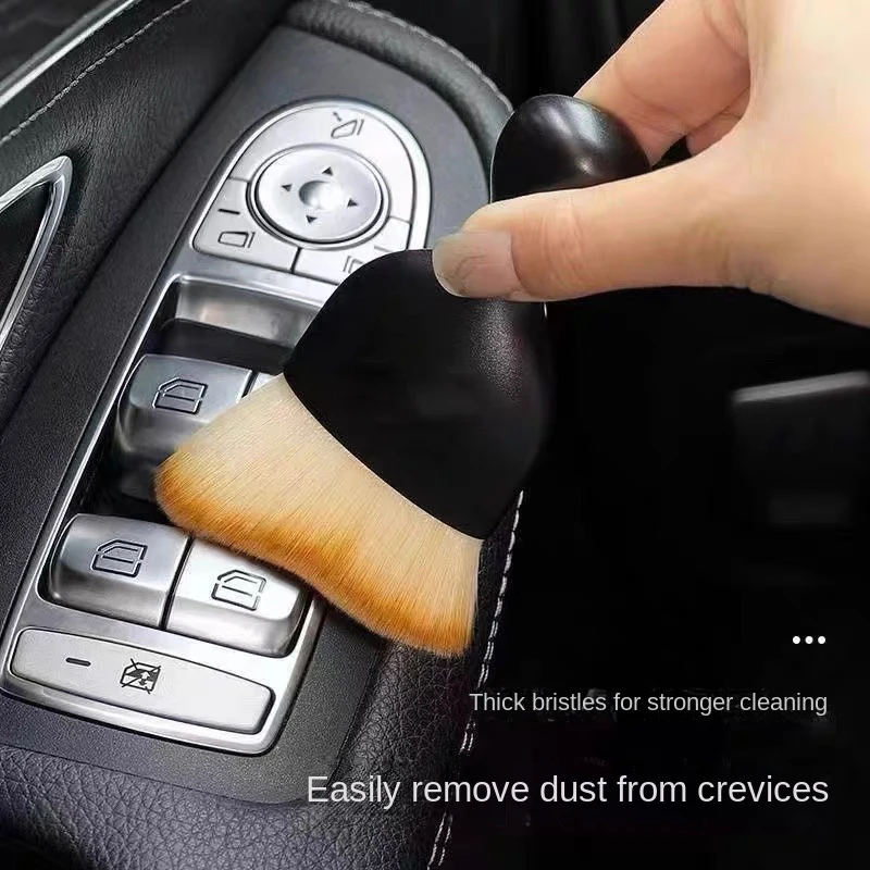 

Car Interior Cleaning Brush Air Conditioning Outlet Soft Bristle Cleaning Brush Car Interior Gap Brush Car Accessories