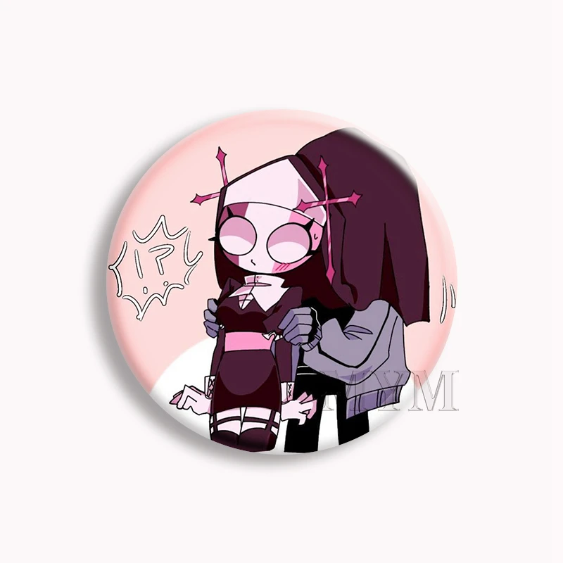 Fnf RUVYZVAT Anime Botão Pin Friday Night Funk Mfm Ruv x Sarv