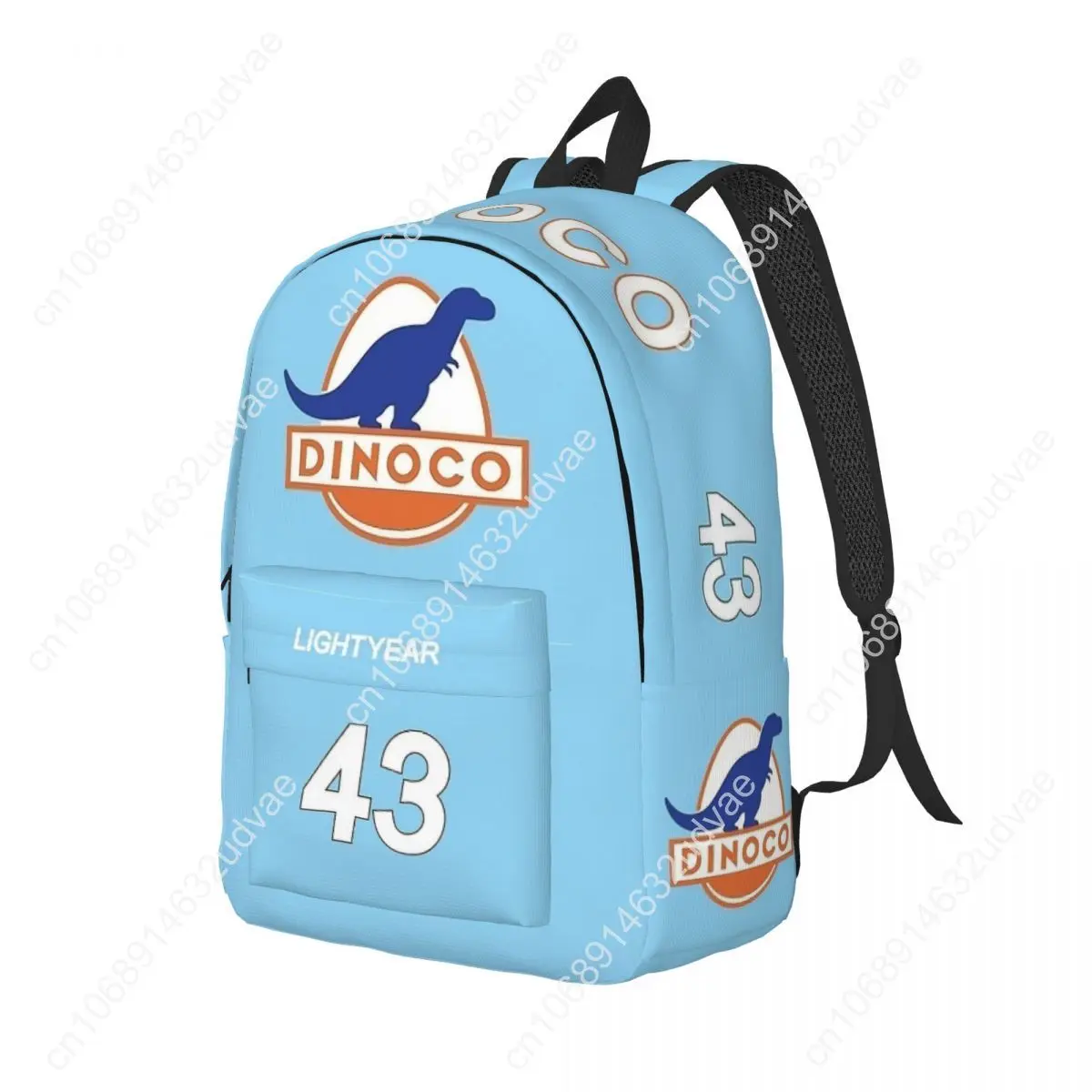 Dinoco Blue Movie Backpack for Preschool Primary School Student Toy Story Cars Cute Bookbag Boy Girl Kids Daypack with Pocket