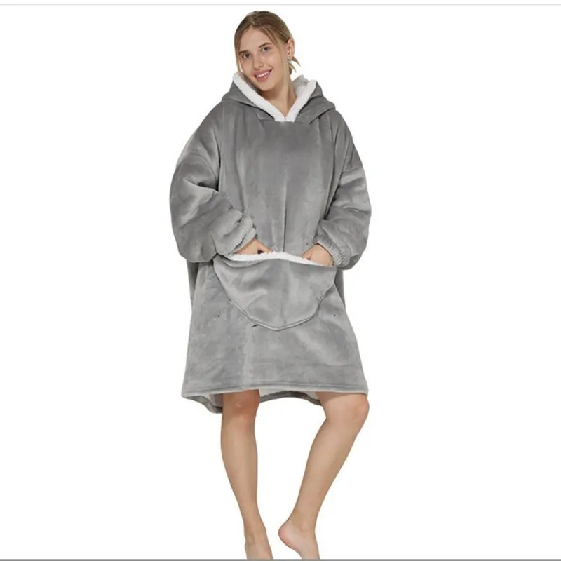 Light gray lazy clothes