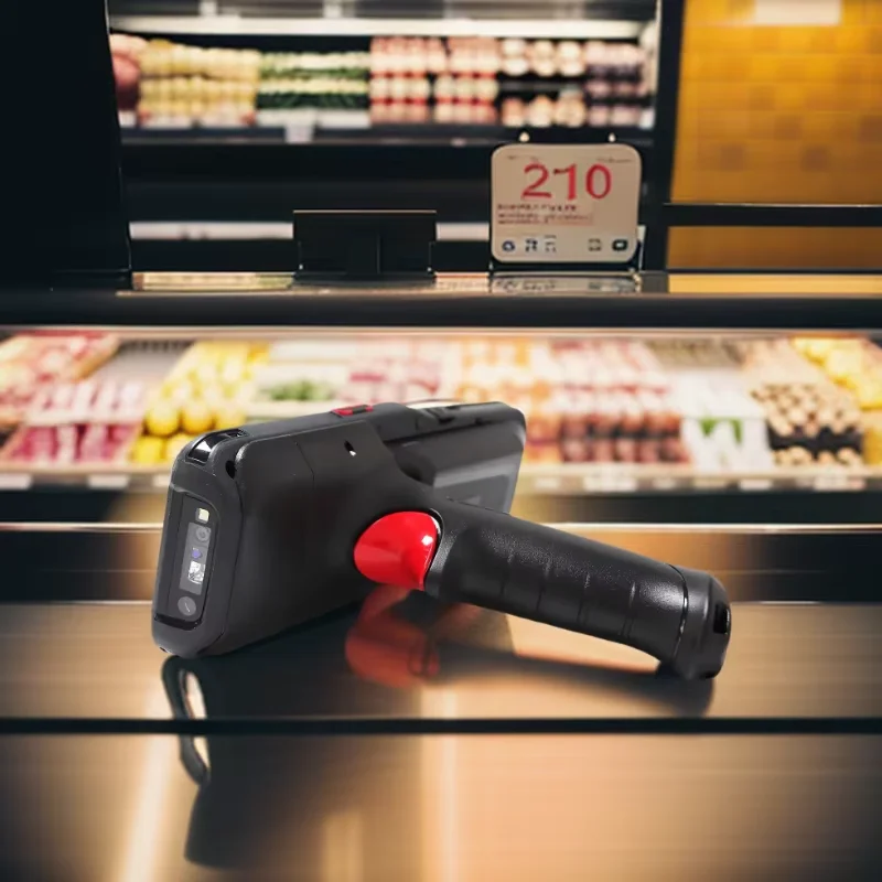 

Полная клавиатура Прочный Android КПК 1D 2D QR-код Сканер штрих-кода UHF RFID-считыватель Сборщик данных Ручной терминал