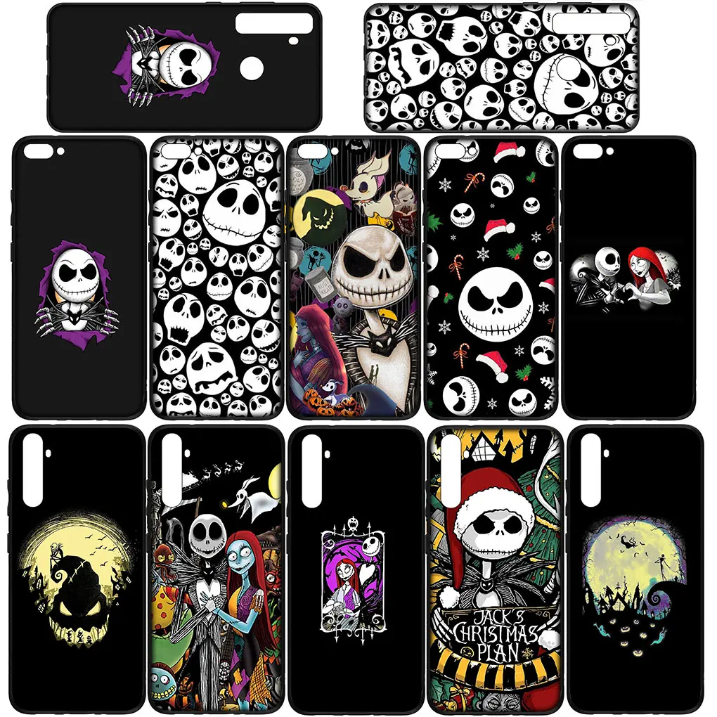 Jack Skellington The Nightmare Before Christmas for Xiaomi Redmi Note 13 8 7 12 Pro A3 13C 12C 8A 7A 8T A3X 4G 5G Case