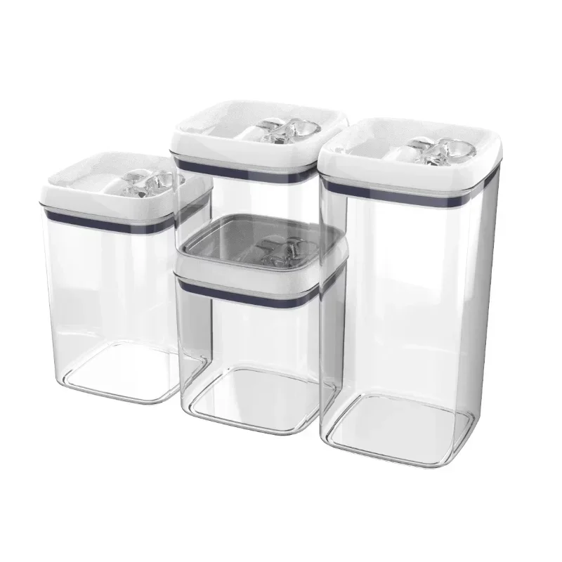 

Better Homes & Gardens Canister Pack of 4 Flip Tite Square Food Storage Set Food Storage Containers