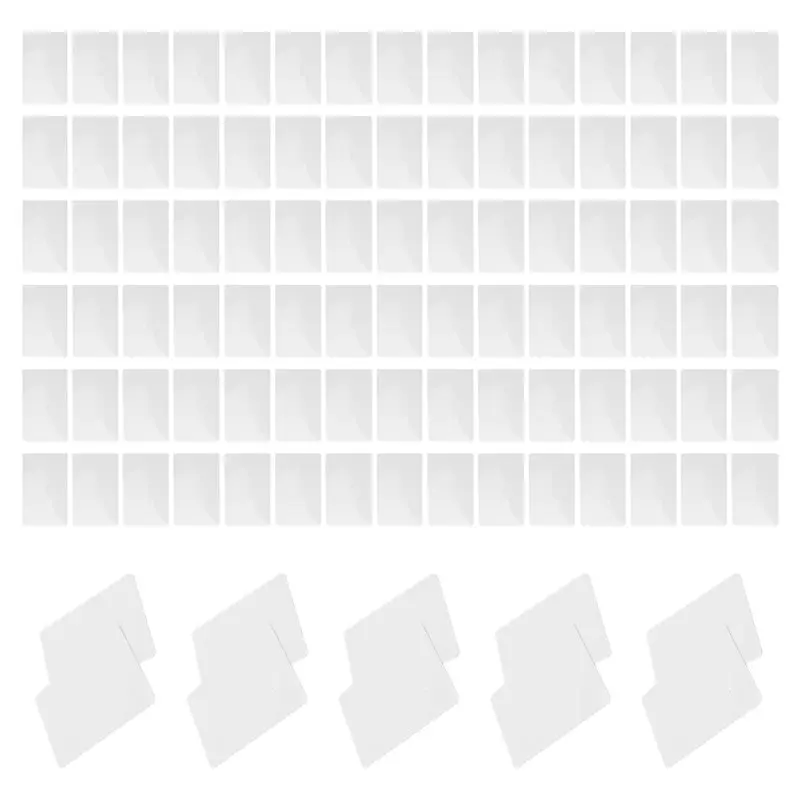 

ABUL-100 PCS NTAG215 Cards Blank 215 Cards 215 Tags Rewritable Cards 504 Bytes Memory For All Enabled Device