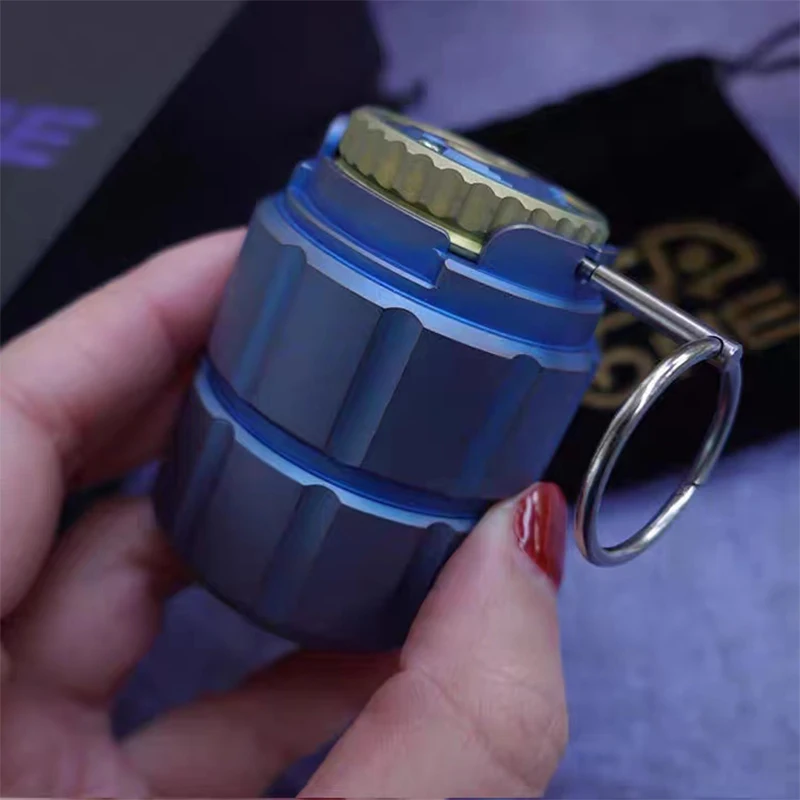 Titanium Sealed Waterproof Survival Bin EDC Storage Cans Storage Box Tea Cans Medicine Bottles Decompression Toys