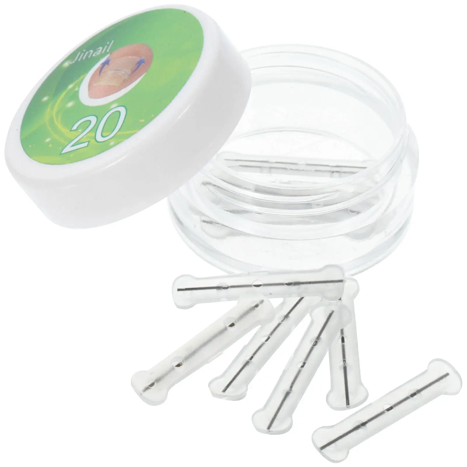 

Titanium Alloy Nail Correction Wire Silica Gel Home Accessories Ingrown Toenail Treatment Compact Corrector Daily Use Stretching