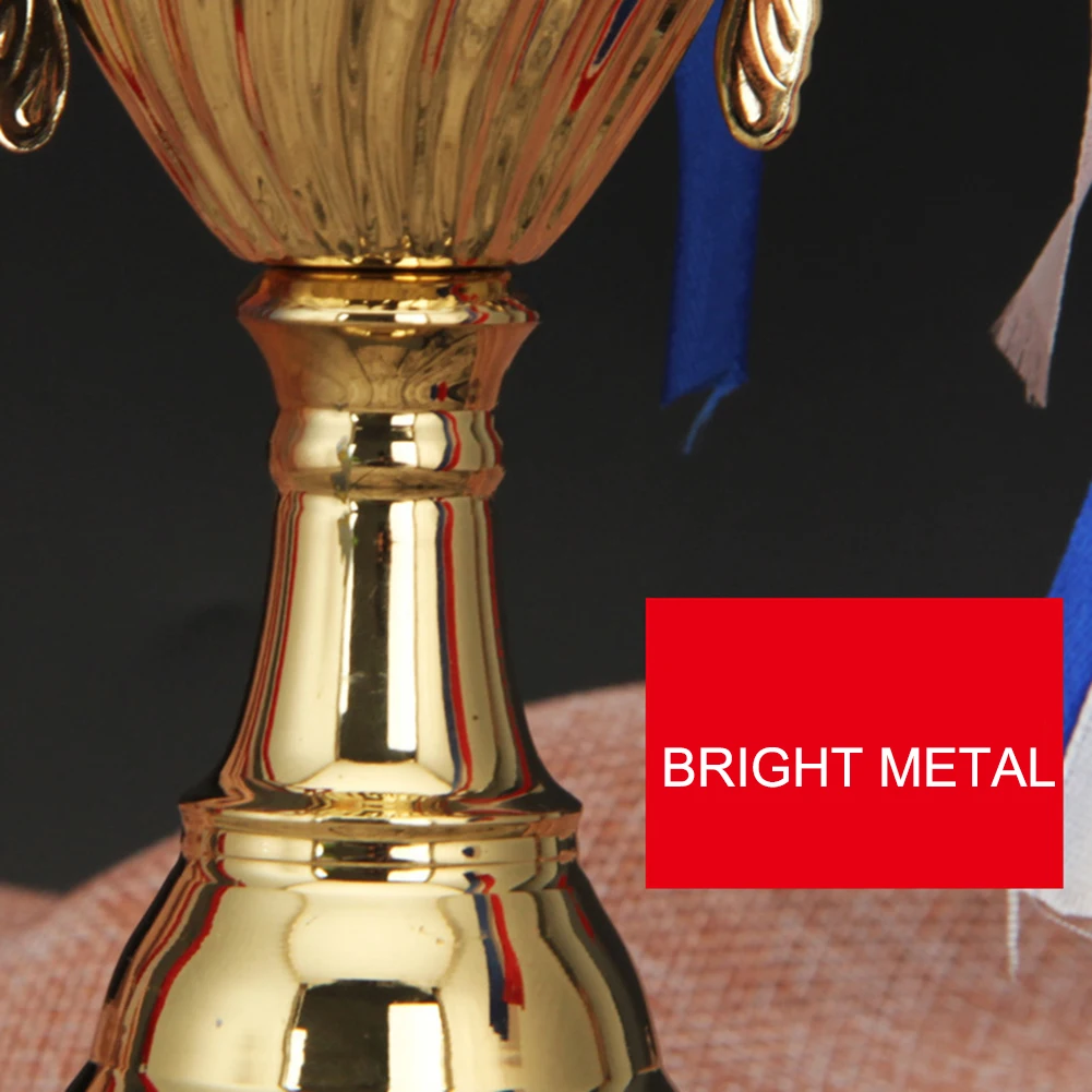

Trophy Cup Gold Achievement Trophies Large Award Trophy Cups No Lid Sculpture Trophies for Winner Kids and Adults