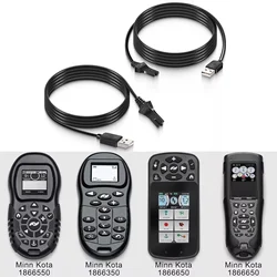 Minn Kota 1866460 i-Pilot Link Charging Cable for i-Pilot Link All Rechargeable Trolling Motors Remotes Bluetooth & Legacy 2 PCS