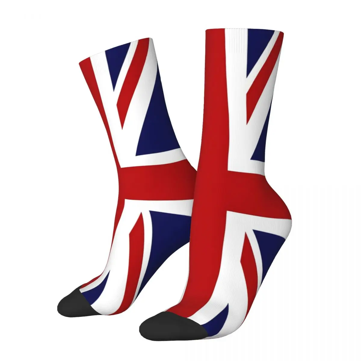 

Union Jack Flag Of The UK Socks Male Mens Women Spring Stockings Harajuku