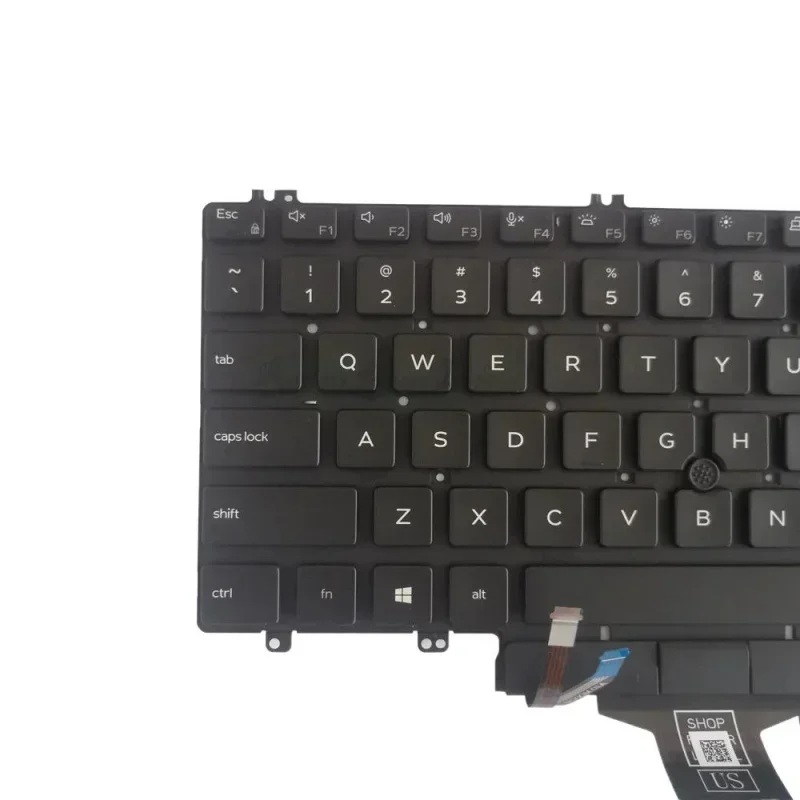 English Backlit keyboard for Dell Latitude 5500 3500 5501 Precision 3540 3541 MMH7V 0MMH7V replacement keyboards light pointing