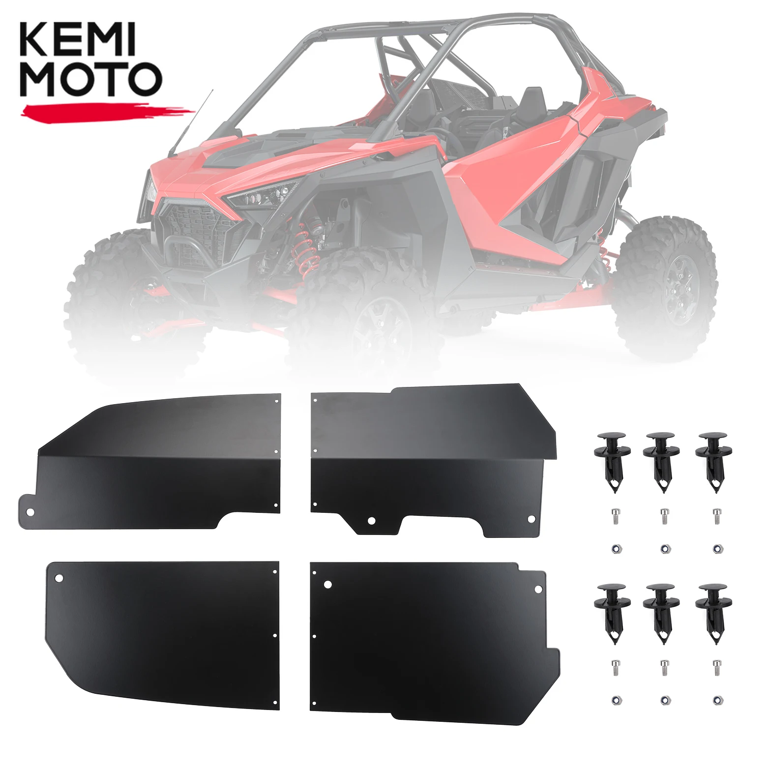 

UTV Rear Extended Muds Fender Flares RZR PRO R Compatible with Polaris RZR Pro R /Turbo R 2022 2023 2/4 Seats Flares Guards